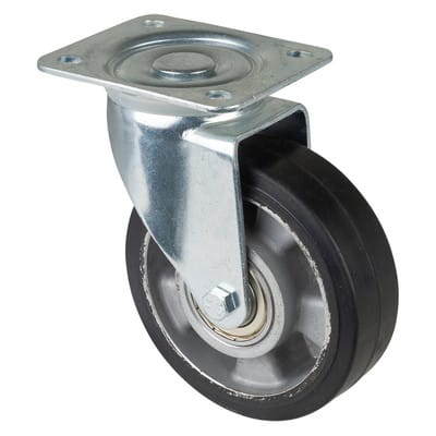 Schwerlastlenkrolle 125 mm 200 kg - LB500.B80.125 - Bs Rollen