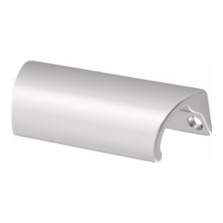 Möbelgriff Aluminium silberfarbig eloxiert 78 mm