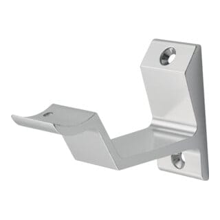 Hermeta - Handlaufträger 3542 Aluminium silberfarbig eloxiert gewölbte Auflage