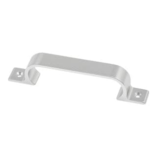 Hermeta - Handgriff Ausladung 28 mm Länge 149 mm Breite 19 mm Aluminium silberfarbig eloxiert Anzahl Löcher 2, ø 4,3 mm