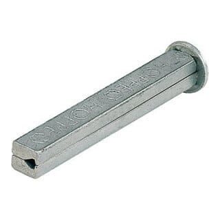 FP - hoppe 6706220 I-Profilstift Vierkant 8 mm Länge 80 mm Eisen verzinkt