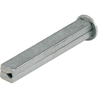 FP - Vierkantstift I-Profilstift Vierkant 8 x 60 mm Eisen verzinkt geteilt