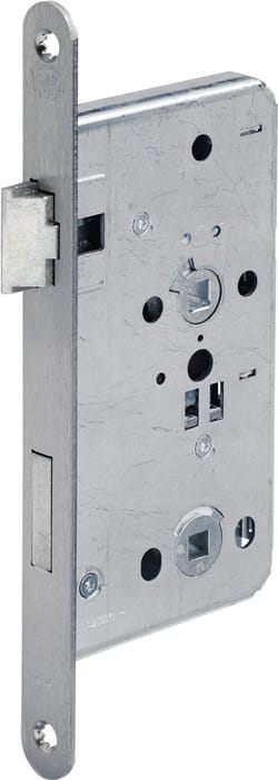 FP - Objekt-Einsteckschloss 0515 bad 24/ 65/78/8 mm din links Edelstahl abgerundet Klasse 3 Zinkdruckgruss