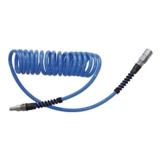 EWO Spiralschlauchset Innen-Ø 5 mm Außen-Ø 8 mm Länge 7,5 m Kupplung DN 7,2 PU - E40823