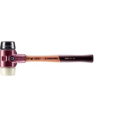 Halder Schonhammer simplex 60mm Gummi/Nylon