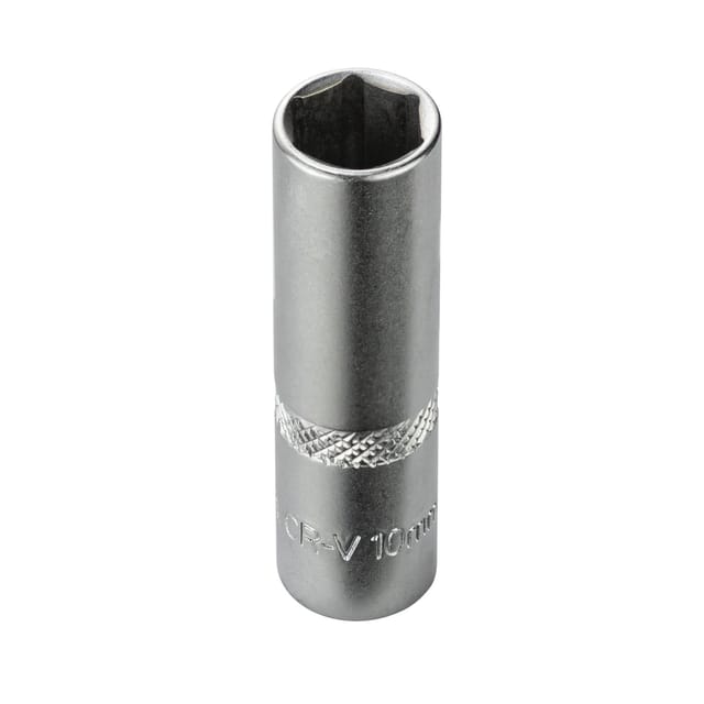Stecknuss Sechskant 10mm 6 Kant 1/4' lang (cr-v)