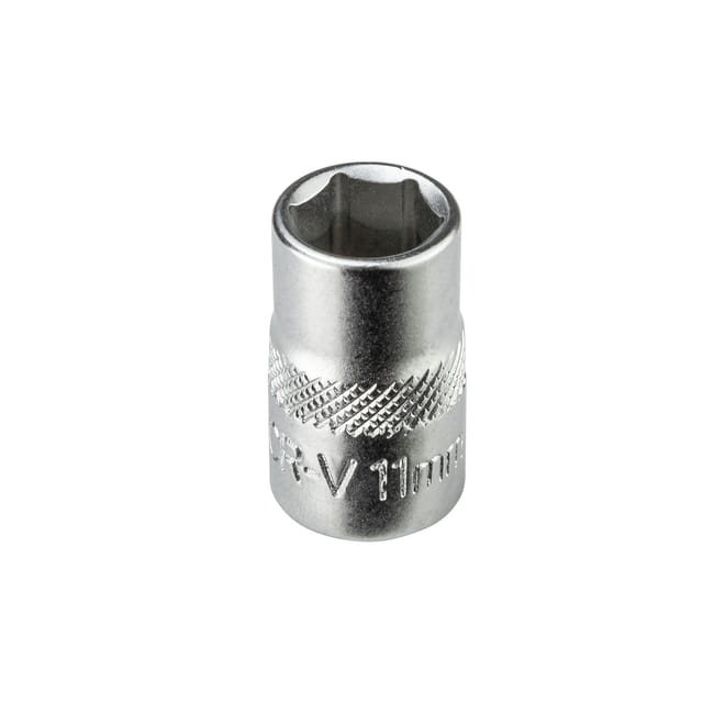 Stecknuss Sechskant 11mm 6 Kant 3/8' kurz (cr-v)
