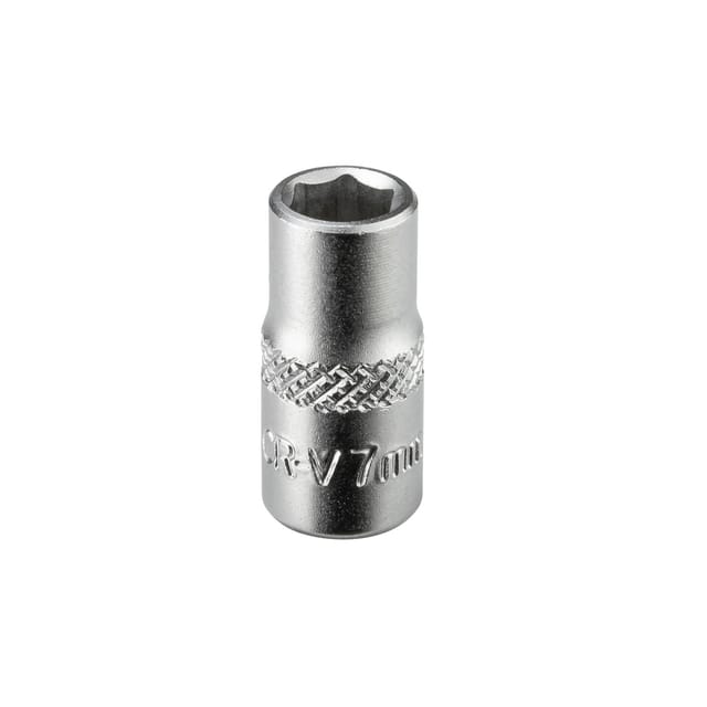 Stecknuss Sechskant 7mm 6 Kant 1/4' kurz (cr-v)