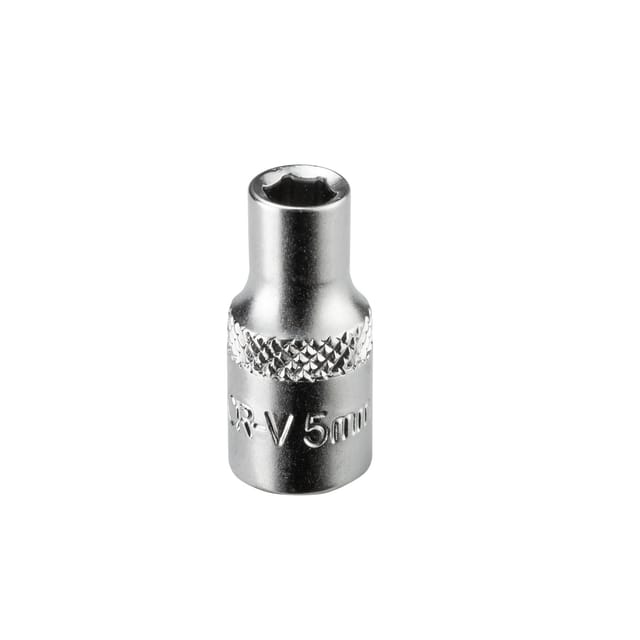 Stecknuss Sechskant 5mm 6 Kant 1/4' kurz (cr-v)