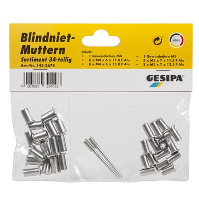 1433675 Blindniete 34 Teile - Gesipa