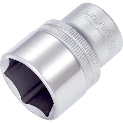 Steckschlüsseleinsatz 900-25 ∙ 1/2 Zoll (12,5 mm) Vierkant hohl ∙ Außen Sechskant-Tractionsprofil ∙ sw 25 mm
