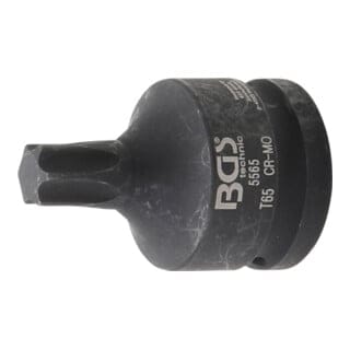 Bgs Technic - Kraft-Bit-Einsatz Länge 60 mm Antrieb Innenvierkant 20 mm (3/4') T-Profil (für Torx) T65