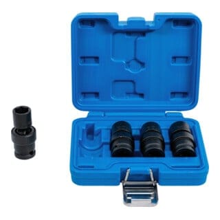 Bgs Technic - Kraft-Kugelgelenk-Einsatz-Satz Antrieb Innenvierkant 12,5 mm (1/2') 4-tlg.