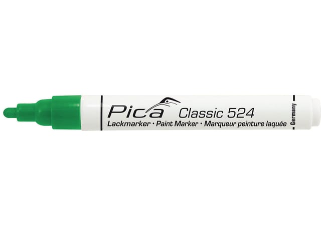Lackmarker 2-4mm mit Rundspitze Grün - Pica