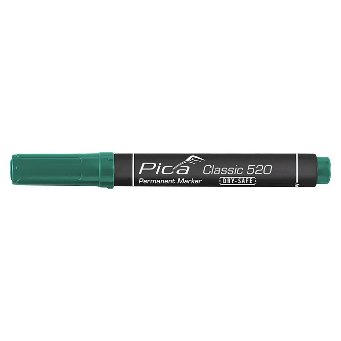 Permanent Marker 1-4mm mit Rundspitze Grün - Pica