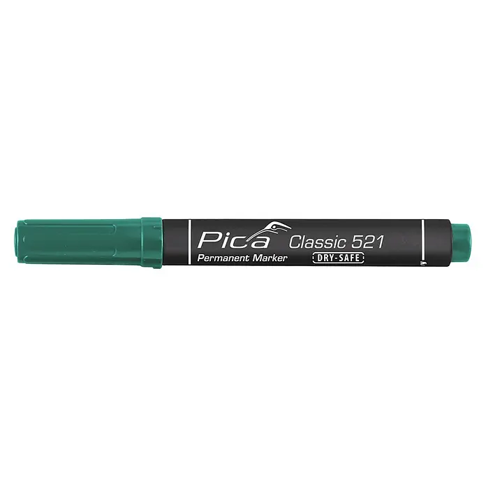 Permanent Marker 2-6mm mit Keilspitze Grün - Pica
