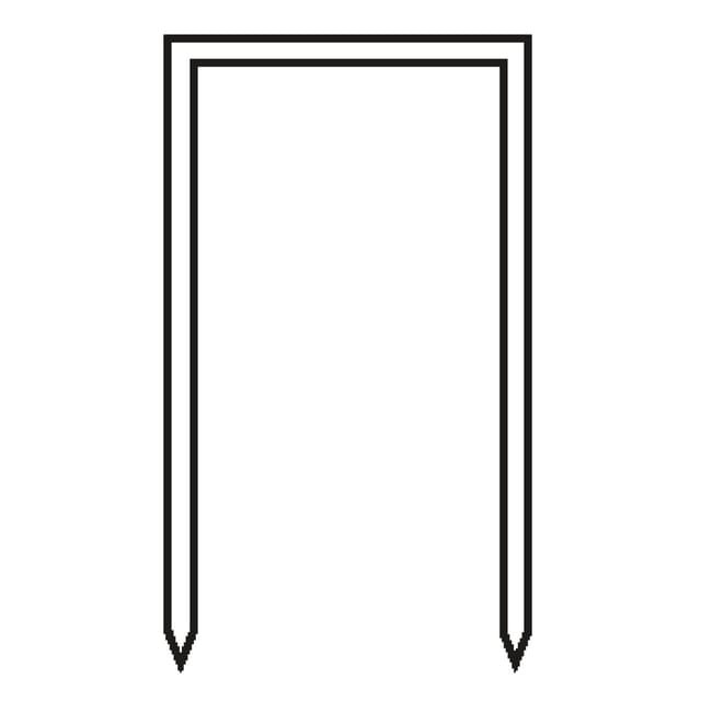 10 mm Heftklammern (Sieht 5.000 Stk.) airkraft 2405410