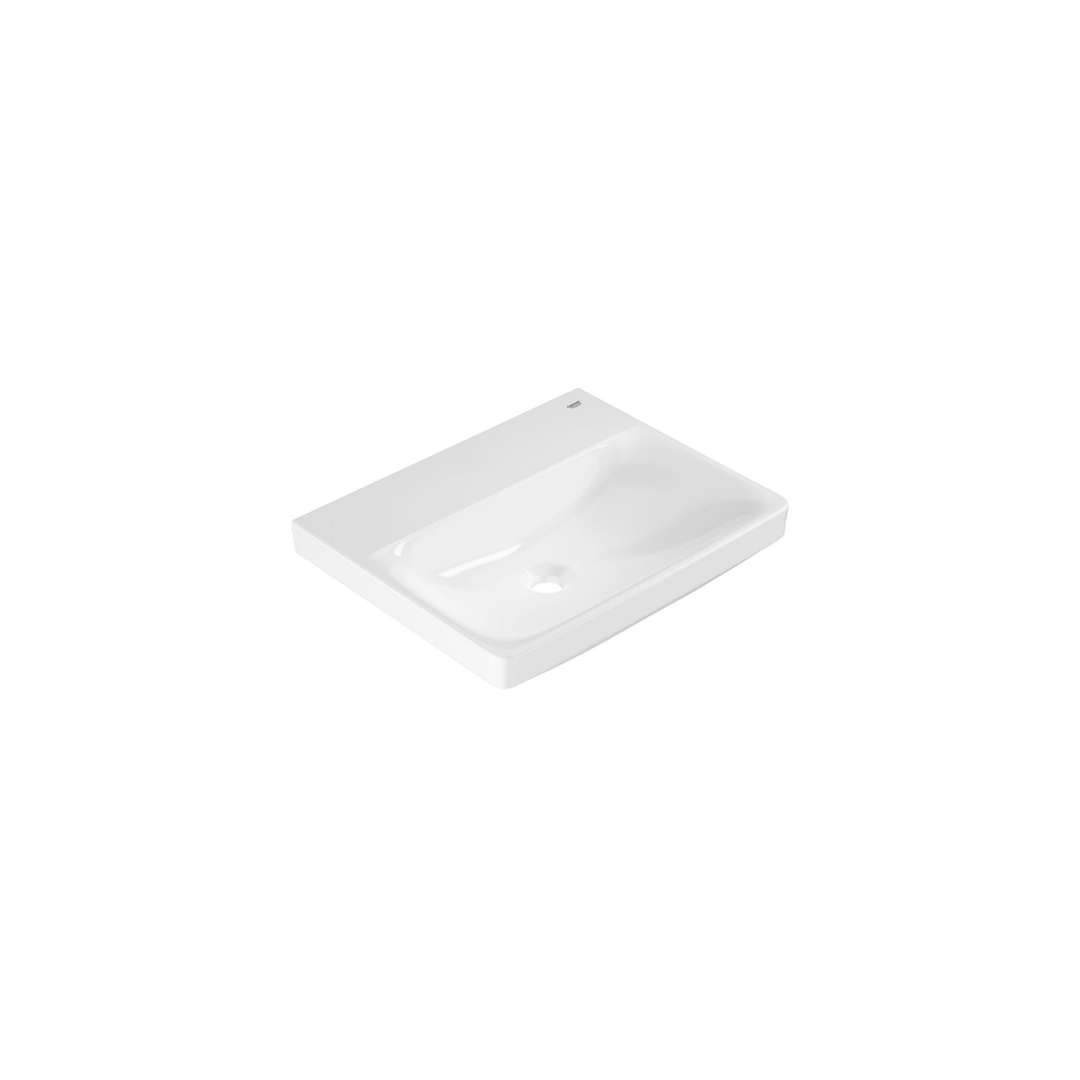 Grohe Waschtisch Euro Keramik, Wandhängend, 550x440mm, Ohne Hahnloch, Ohne Überlauf, Alpinweiß, 102431sh00