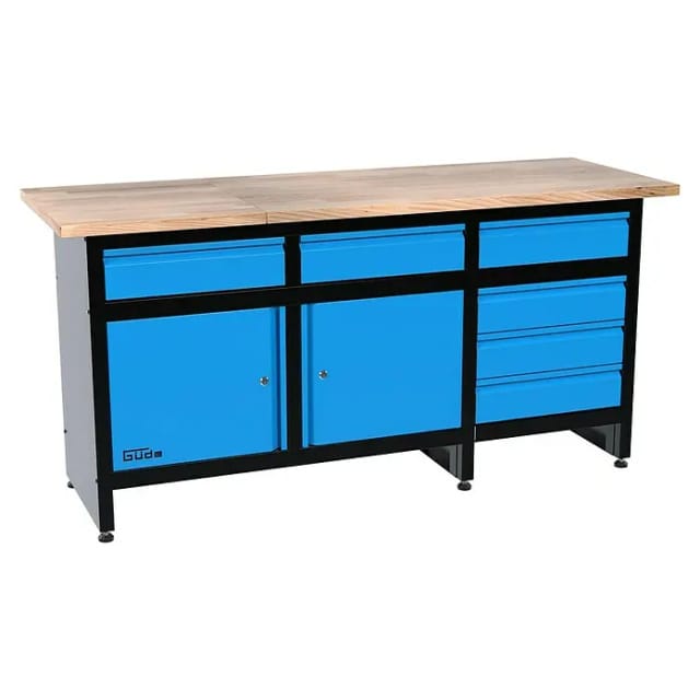 Güde Werkbank GW 6/2 XL 171x60x85cm 6 Schubladen + 2 Türen