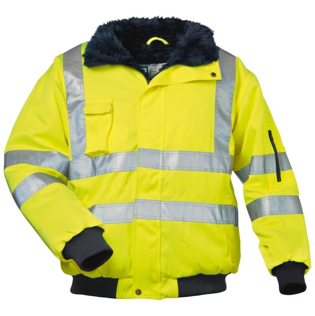 Gr .XL (58/60) FRIEDRICH WS - PILOTJACKE GELB gelb FRIEDRICH Warning protect