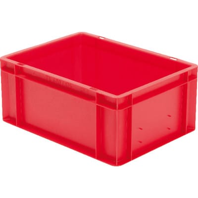 Transportstapelbehälter L400xB300xH175mm blau pp Seitenwände geschlossen