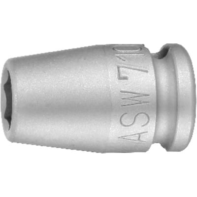 Kraft- Steckschlüsseleinsatz 3/8 13mm ASW