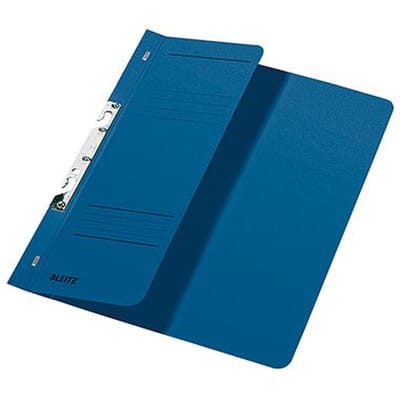 Einhakhefter din A4 250g/m² Manilakarton recycelt blau