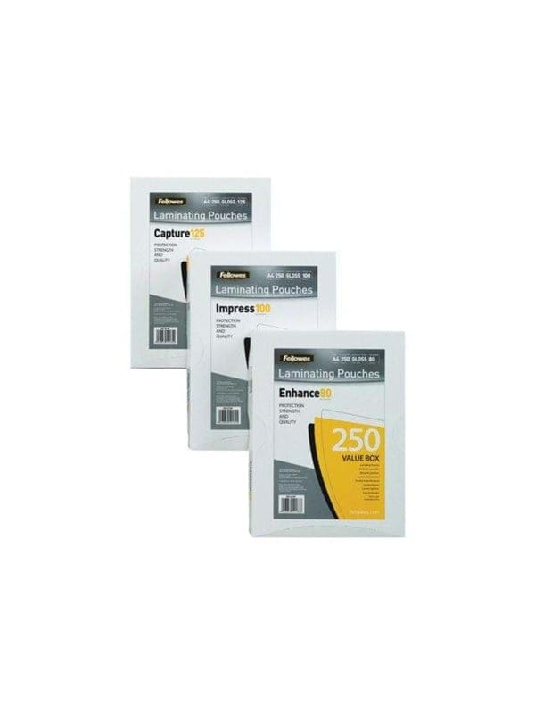 Fellowes - Laminierfolie Enhance 80 5452003 din A3 tr 100 St./Pack.