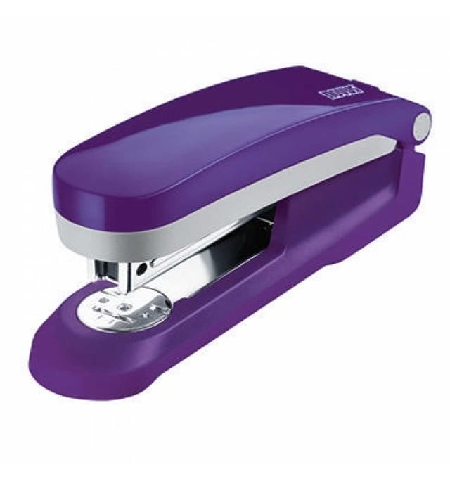 Heftgerät e 25 24/6 26/6 fest/lösbar/nageln 25 Bl. (80 g/m²) inkl. 200 Heftklammern 24/6 Metall/Kunststoff violett