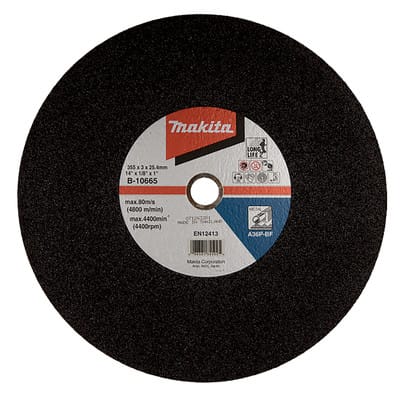 Makita Zubehör - Trennscheibe Metall 355x24,4 mm, 5 Stück B-10665-5