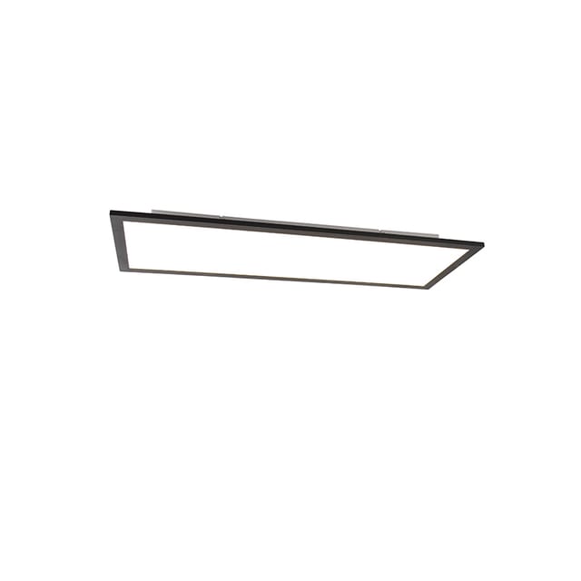 Modernes LED-Panel schwarz 80 cm inkl. led - Liv