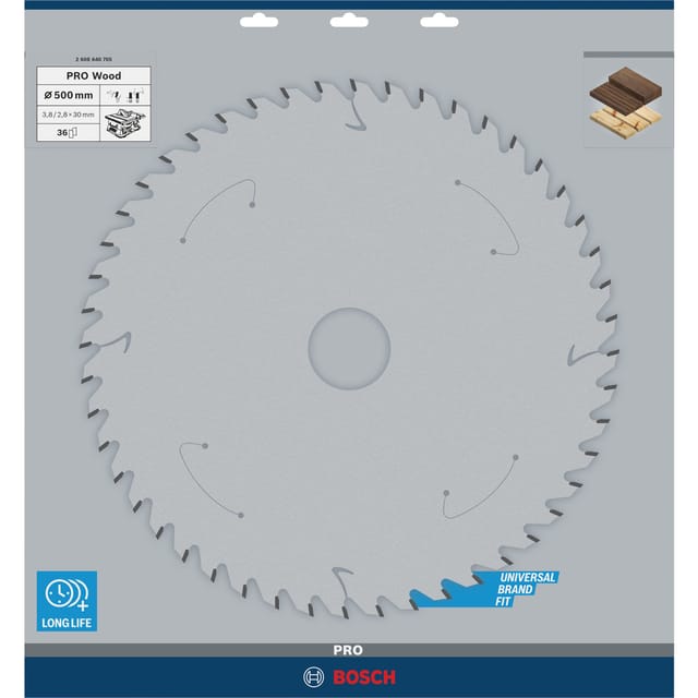 Professional Kreissägeblatt cw wo s 500x30-36 (2608640705) - Bosch