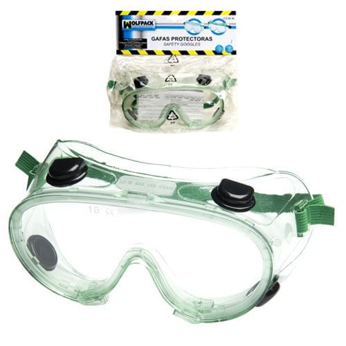 Schutzbrille EN166 mit Ventilen