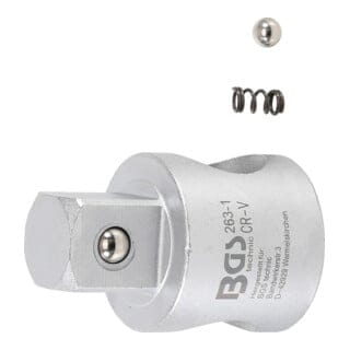 Bgs Technic - Gleitgriff-Adapter für Verlängerungen Abtrieb Außenvierkant 20 mm (3/4')