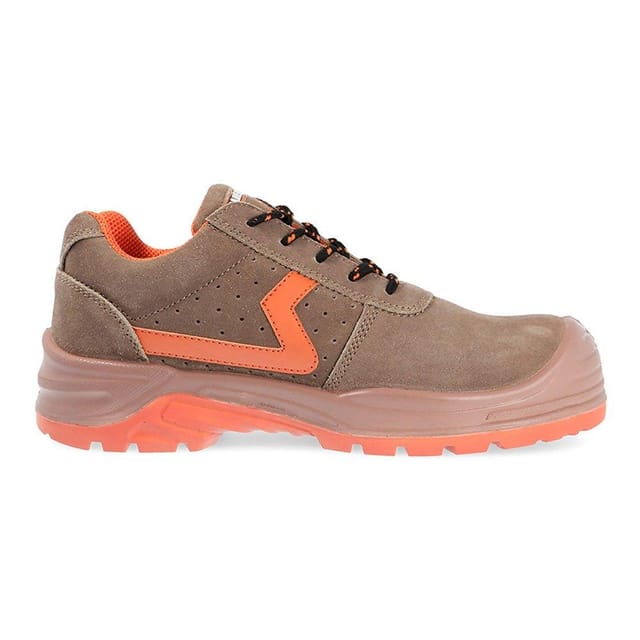 Paredes Carbono Sicherheitsstiefel Braun Orange Komfort
