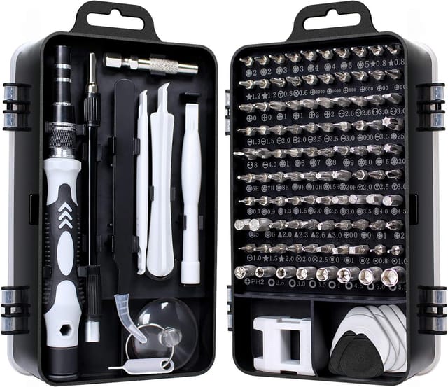 115-in-1-Mini-Schraubendreher-Set, Präzisions-Werkzeugset, kleine Box, Torx-Schraubendreher, Laptop-Demontage für MacBook, iPhone-Reparatur, Brillen,
