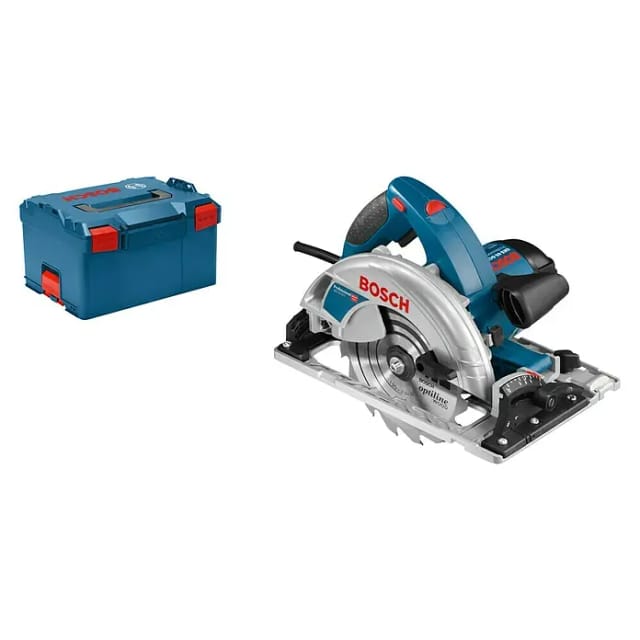 Bosch Handkreissäge gks 65 gce, incl. Sägeblatt, Zubehör, l-boxx