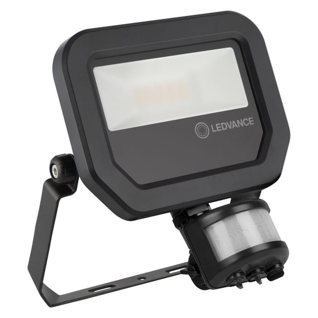 Ledvance LED-Strahler Schwarz 10W 4000K Außen