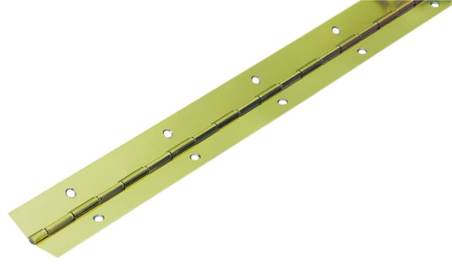 Hettich - Stangenscharnier vermessingt 32 x 900 mm, kürzbar Scharniere