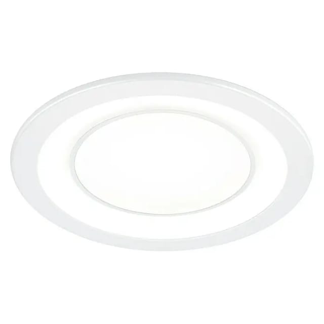 Runder led Deckeneinbaustrahler core in Weiß matt ø 14,8cm