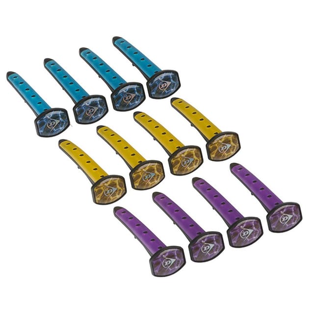 Dunlop - Packung mit 4 Lufterfrischerstäbchen fürs Auto – verschiedene Farben/Modelle