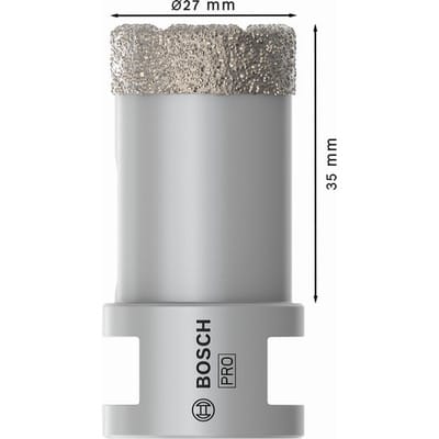 Diamanttrockenbohrer Dry Speed Best for Ceramic 27 x 35 mm - Bosch