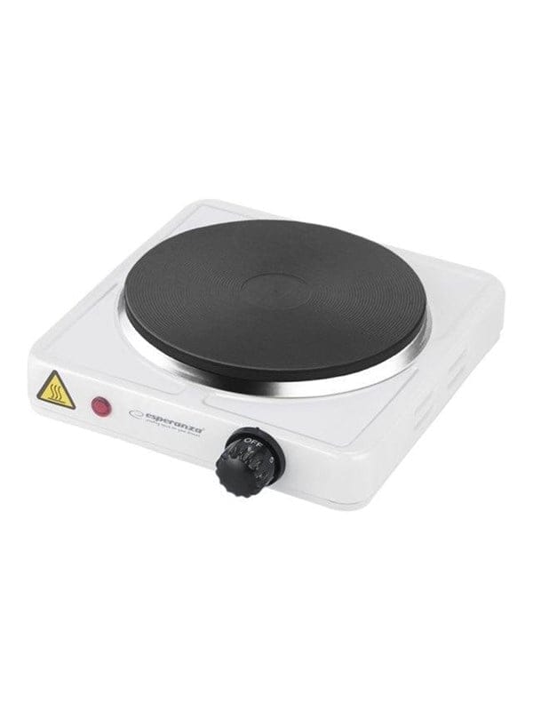 Northix Esperanza EKH002W Elektrische Kochplatte weiß schwarz