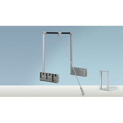 FP - Kleiderlift Duo Lift 10 Alu-Finish