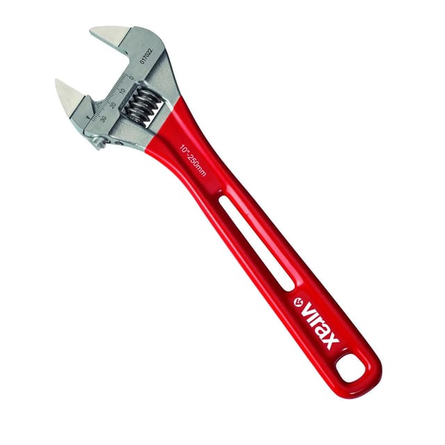 Rollgabelschlüssel Öffnung 24mm extra leicht mit feinen Backen - Virax
