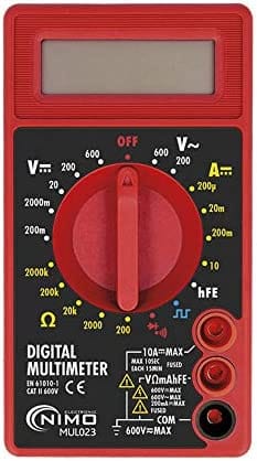 Nimo - Digital-Multimeter 3 1/2 Stellen Kat.ii 600v minimum