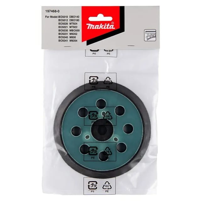 Klett-Schleifteller für Exzenterschleifer - 743081-8 - Makita