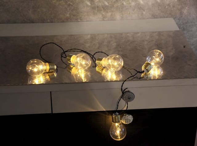 Trading Batterie Deko-Lichterkette Glow Battery - Star