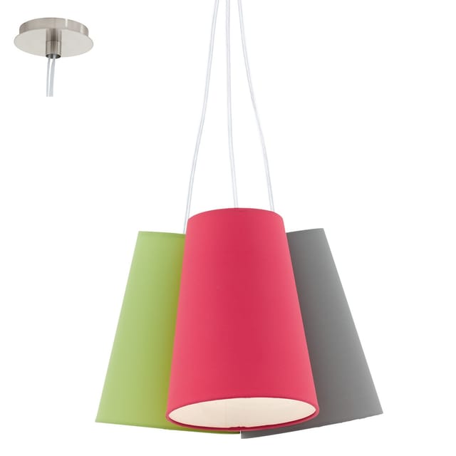 Eglo - Pendelleuchte Hängelampe Beleuchtung Lampe Leuchte Licht nevorres 93533