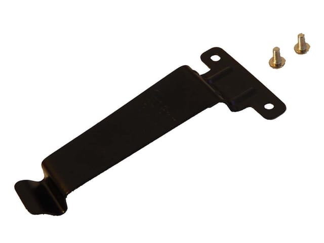 Vhbw - Gürtelclip kompatibel mit Kenwood TK-248, TK-260G, TK-270G, TK-272G, TK-250, TK-260, TK-270, TK-278G Funkgerät - Schrauben, Metall, Schwarz